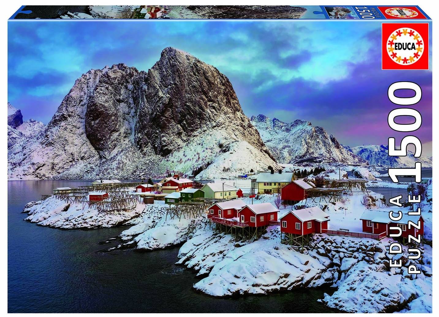 Пазл 1500 деталей Лофотенские острова Норвегия Educa