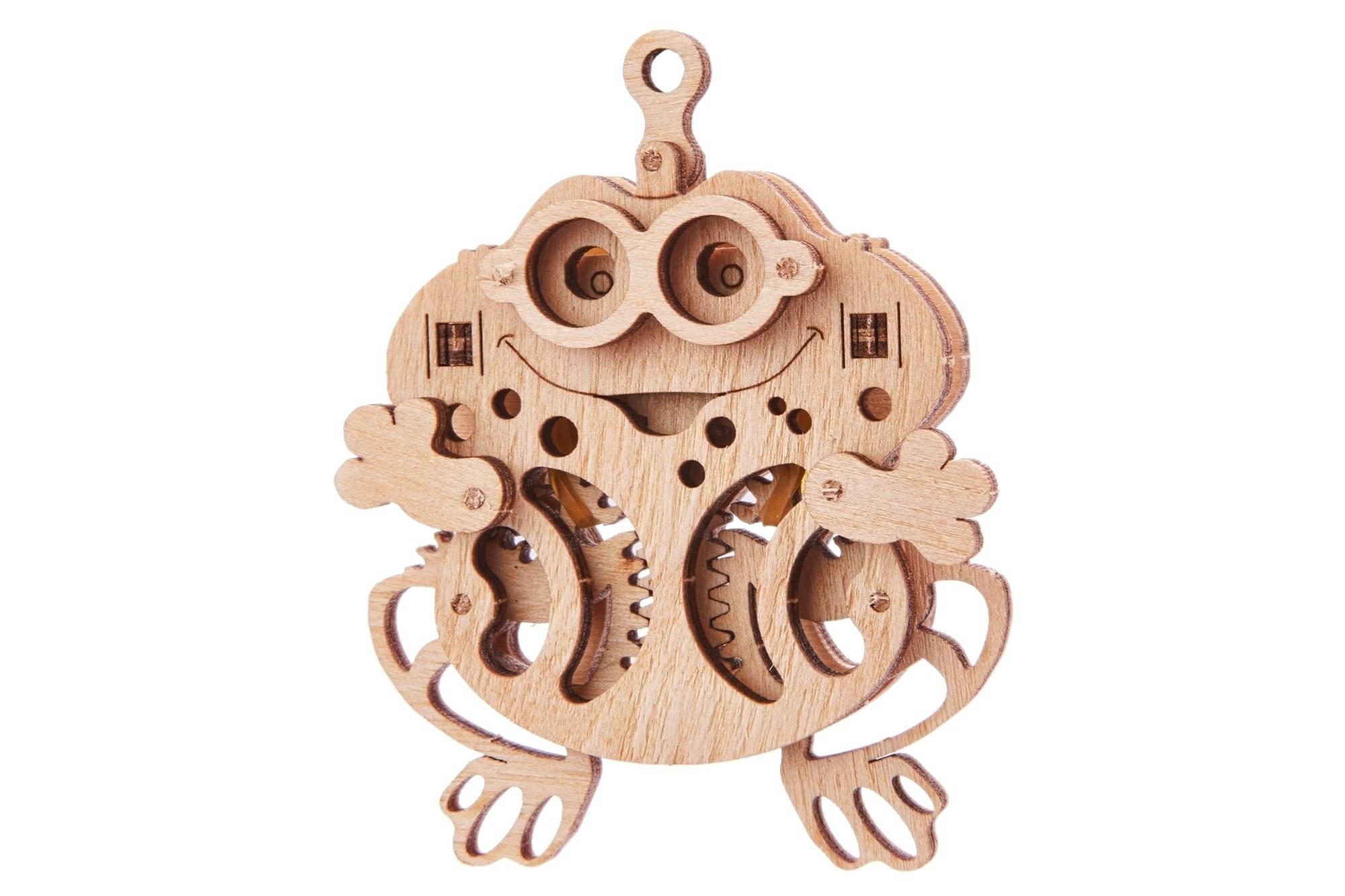 3D-пазл из дерева Вудик Лягушка 11 деталей Wood Trick