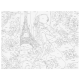 Творчество, Картина по Номерам А3 Париж с Акриловыми Красками ОСТРОВ СОКРОВИЩ 311922, фото 5