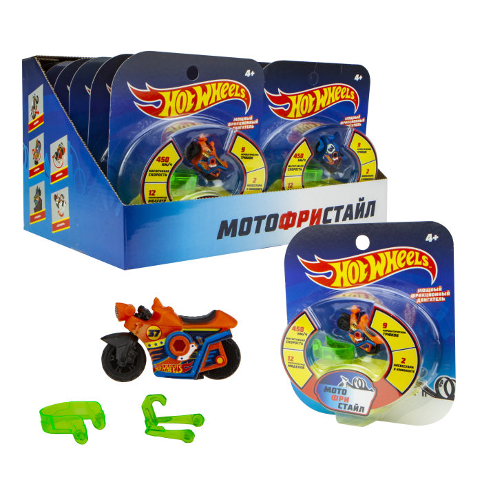 Hot Wheels Мотофристайл в ассортименте Mattel