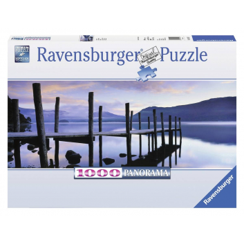 Игрушки, Пазл панорамный Идиллия на озере 1000 деталей RAVENSBURGER 653891, фото