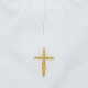 Малыши, Рубашка крестильная Ангел мой (золотой)640503, фото 3