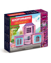 Магнитный конструктор Mini House Set 42 MAGFORMERS