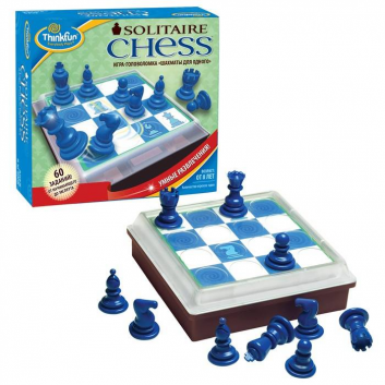 Игрушки, Игра-головоломка Шахматы для одного THINKFUN 698265, фото